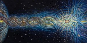 Dipinto sguardo nuovo Elena Salvoni Cantautrice Uganda