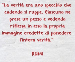 Assistente Spirituale frase Rumi Pagina sito Salvoni